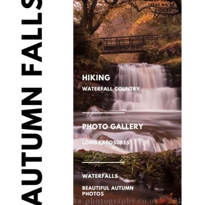 Autumn waterfall