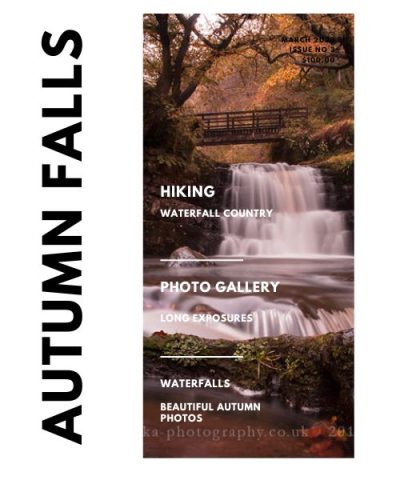 Autumn waterfall