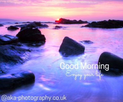 Sunrise over the sea