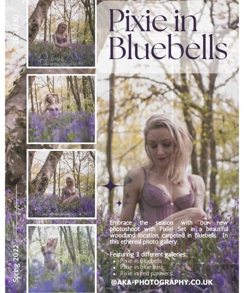 Pixie model in Bluebells