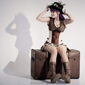 Steampunk style photo
