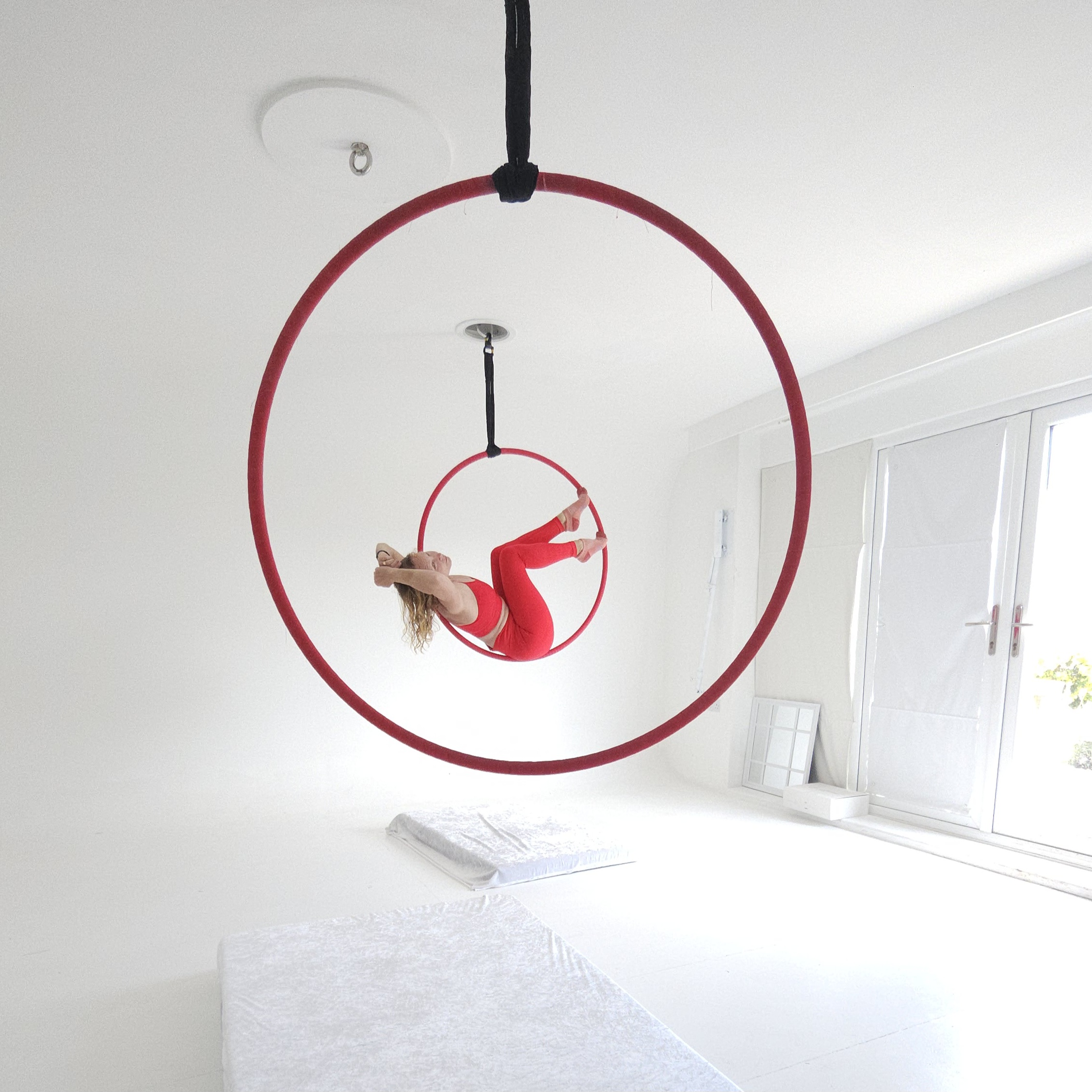 Aerial hoop studio