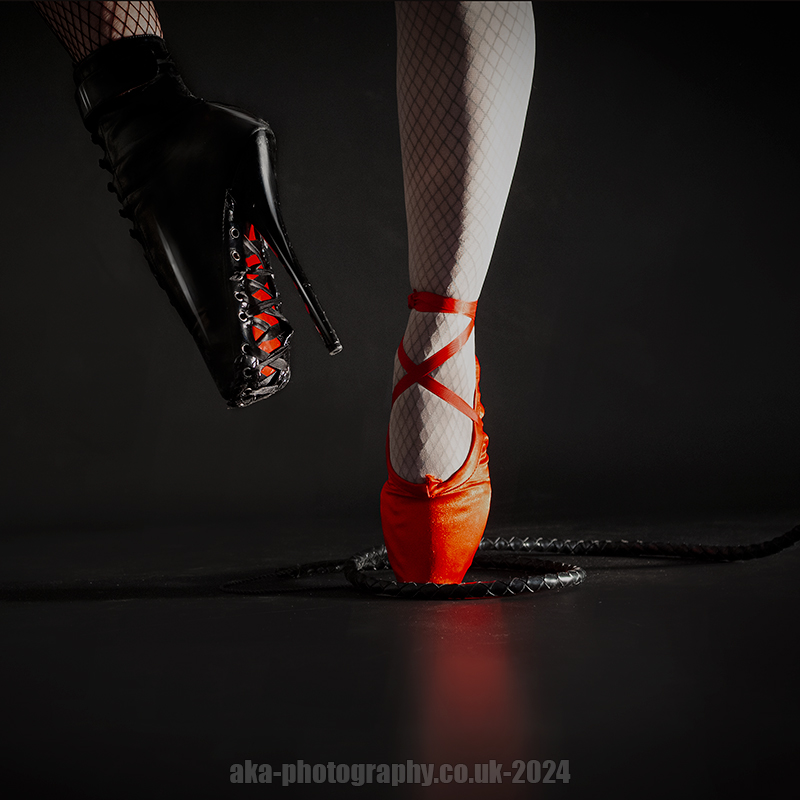 ballet shoe and ballet boot