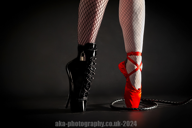 ballet shoe and ballet boot