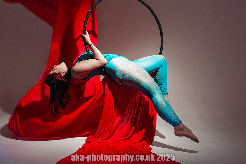 Aerial hoop & aerial silk
