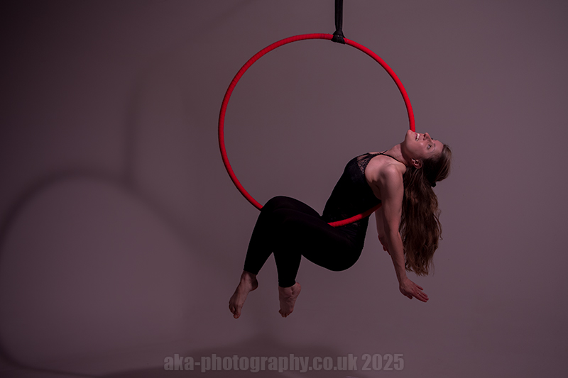 Melanie performed the most beautiful cradle pose.